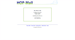 Desktop Screenshot of hop-mail.com